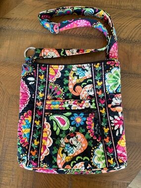 Vera Bradley Disney Parks Midnight with Mickey Hipster Crossbody Bag